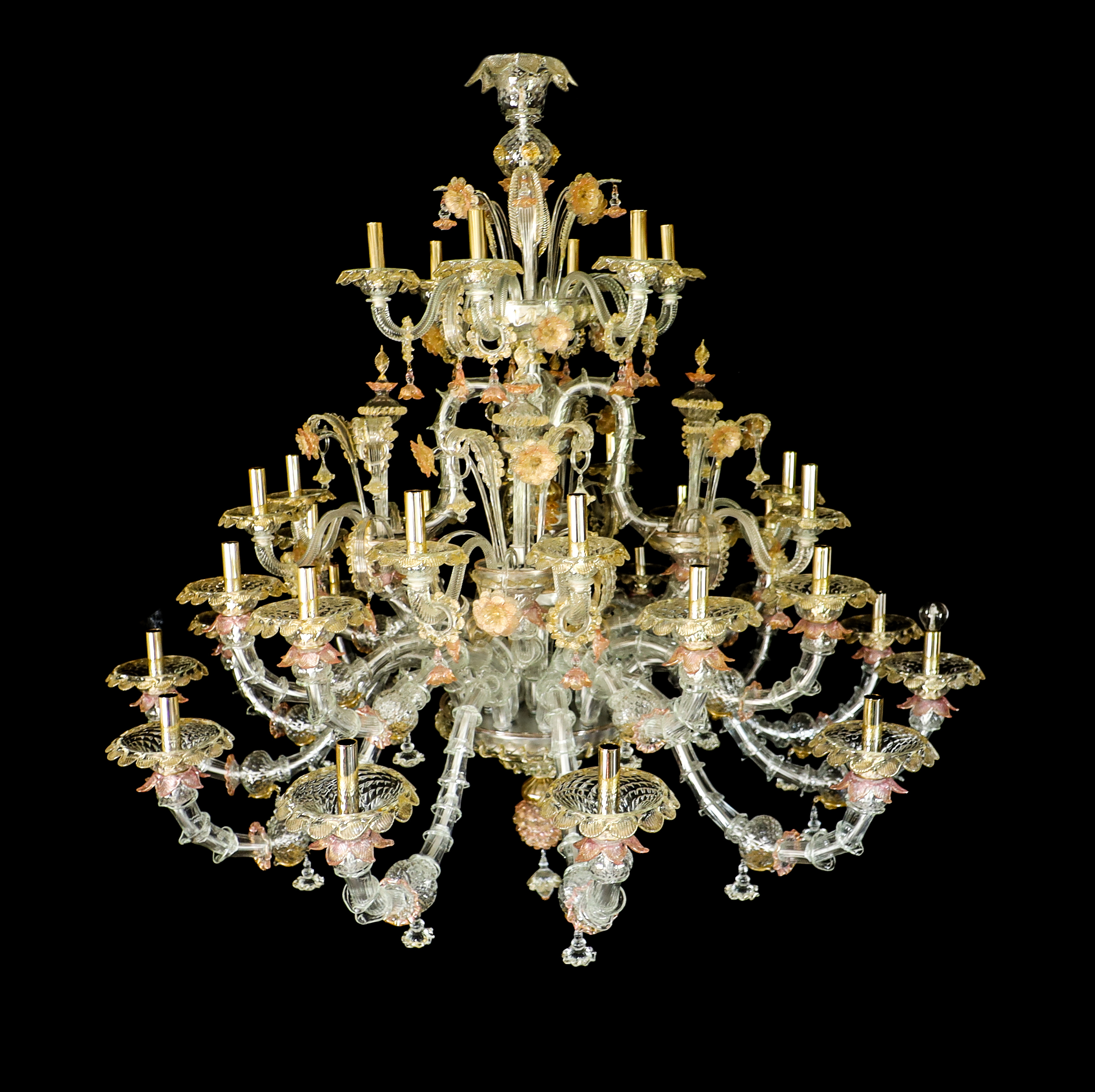 Rezzonico Chandelier Detail