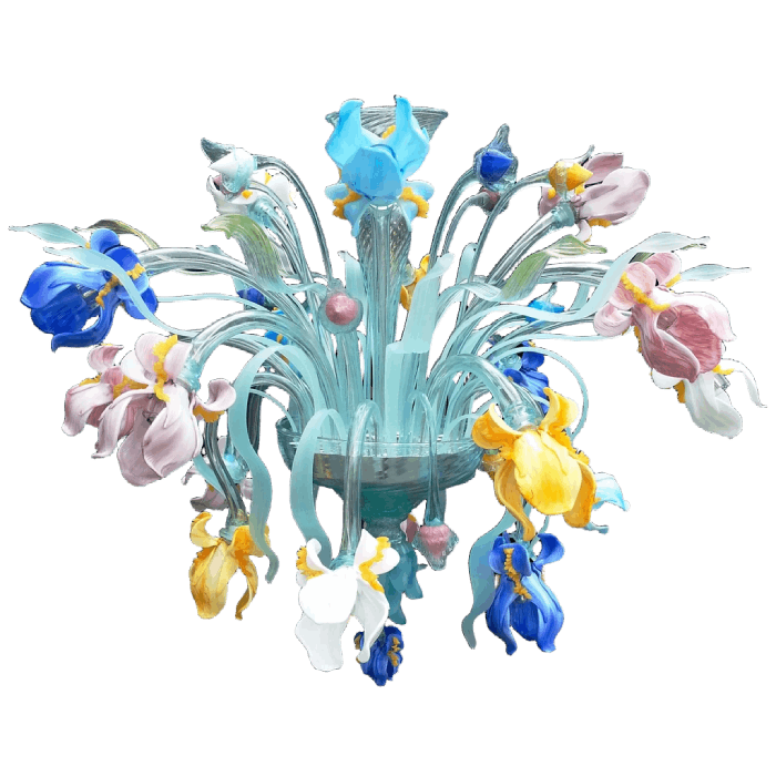 Floral Murano Chandelier