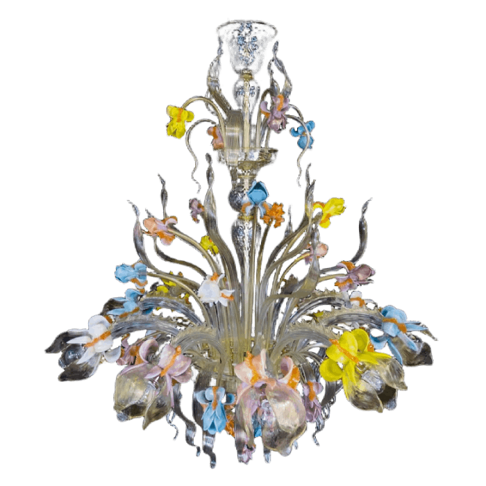 Calla Lily Cascade Chandelier