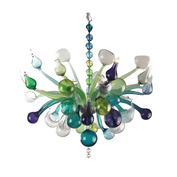 Modern Murano chandelier