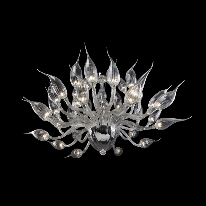 Modern Murano Chandelier