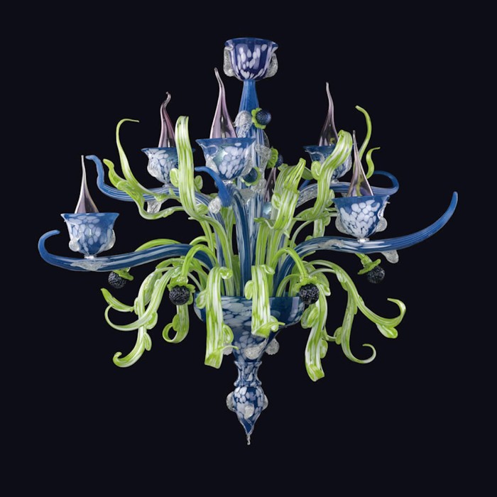 Modern Murano Chandelier